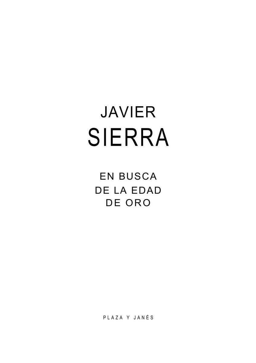 Portada de En busca de la edad de oro